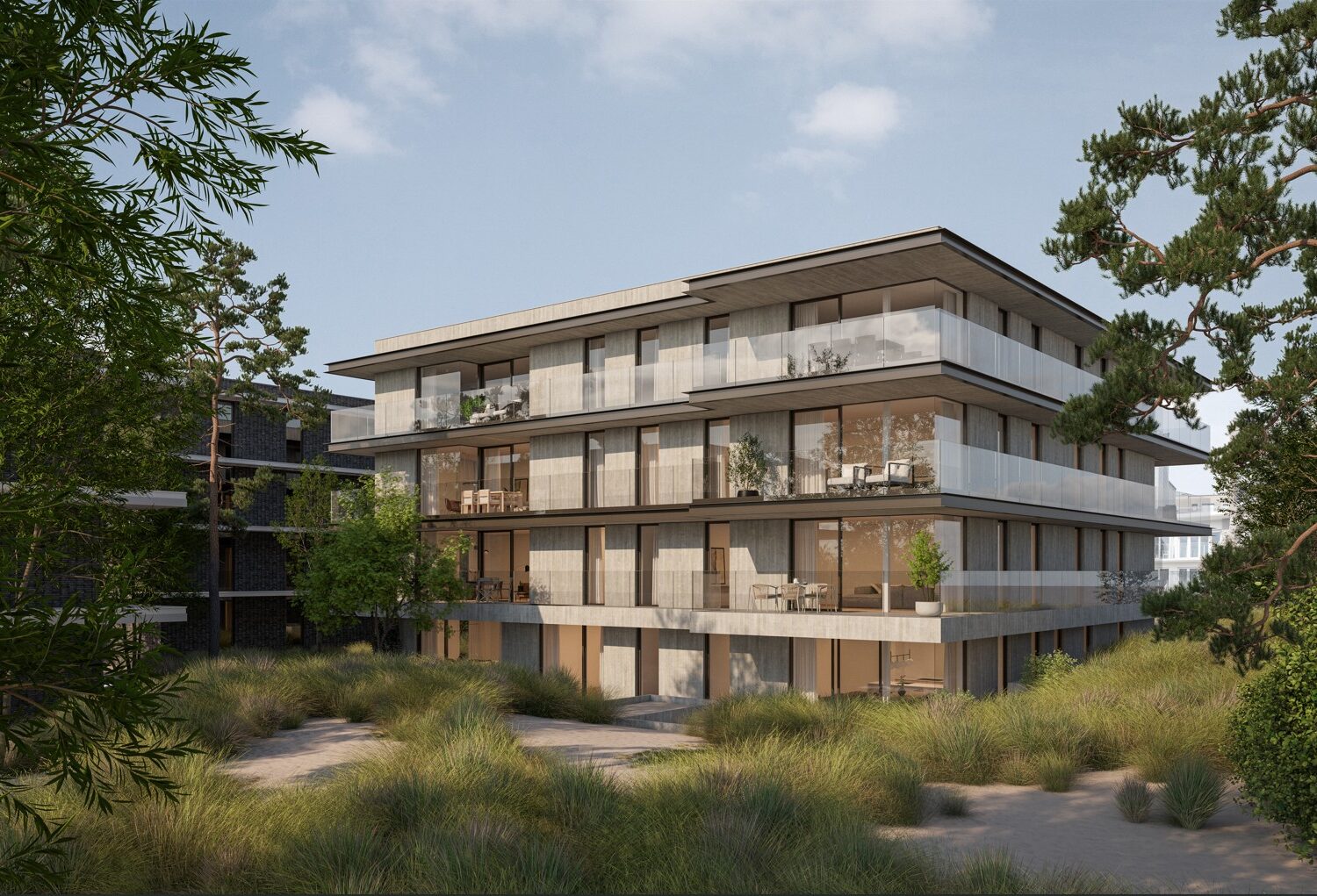 Achterzijde Villa Baldesi