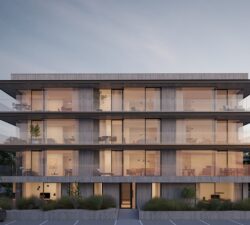 Avondbeeld Villa Baldesi