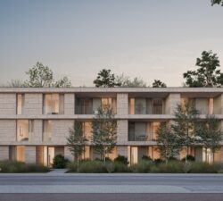 Mezzo Koksijde - visualisatie exterieur