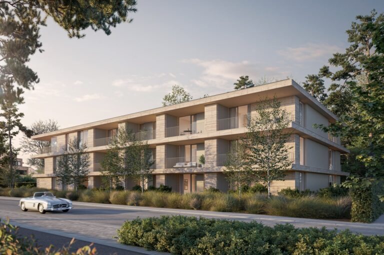 Mezzo Koksijde - visualisatie exterieur